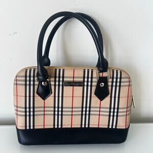 Burberry London Small Dome Purse Handbag Y2K